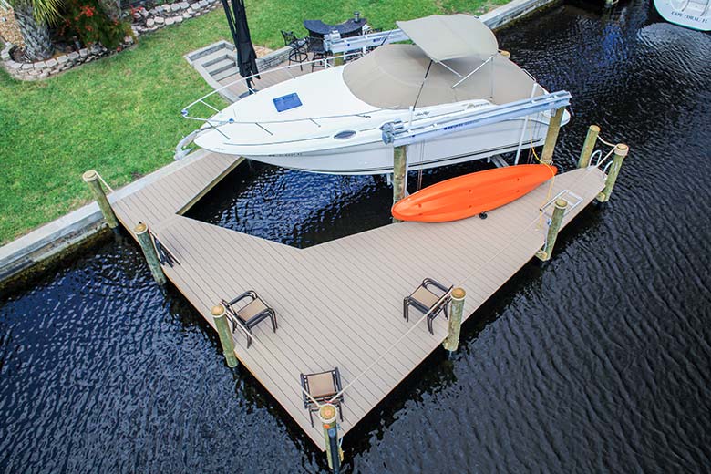 Dock Building Company Cape Coral JetSki Docks SWFL