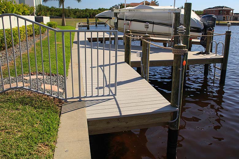 Dock Building Company Cape Coral JetSki Docks SWFL