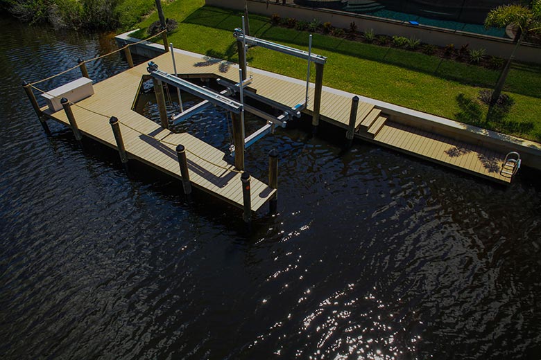 Dock Building Company Cape Coral JetSki Docks SWFL